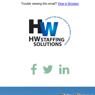 Happy Holidays From HW Staffing Solutions